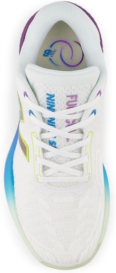 image:imageNew Balance Womens FuelCell 996 V5 Hard CourtWhitePurple FadeCoastal Blue