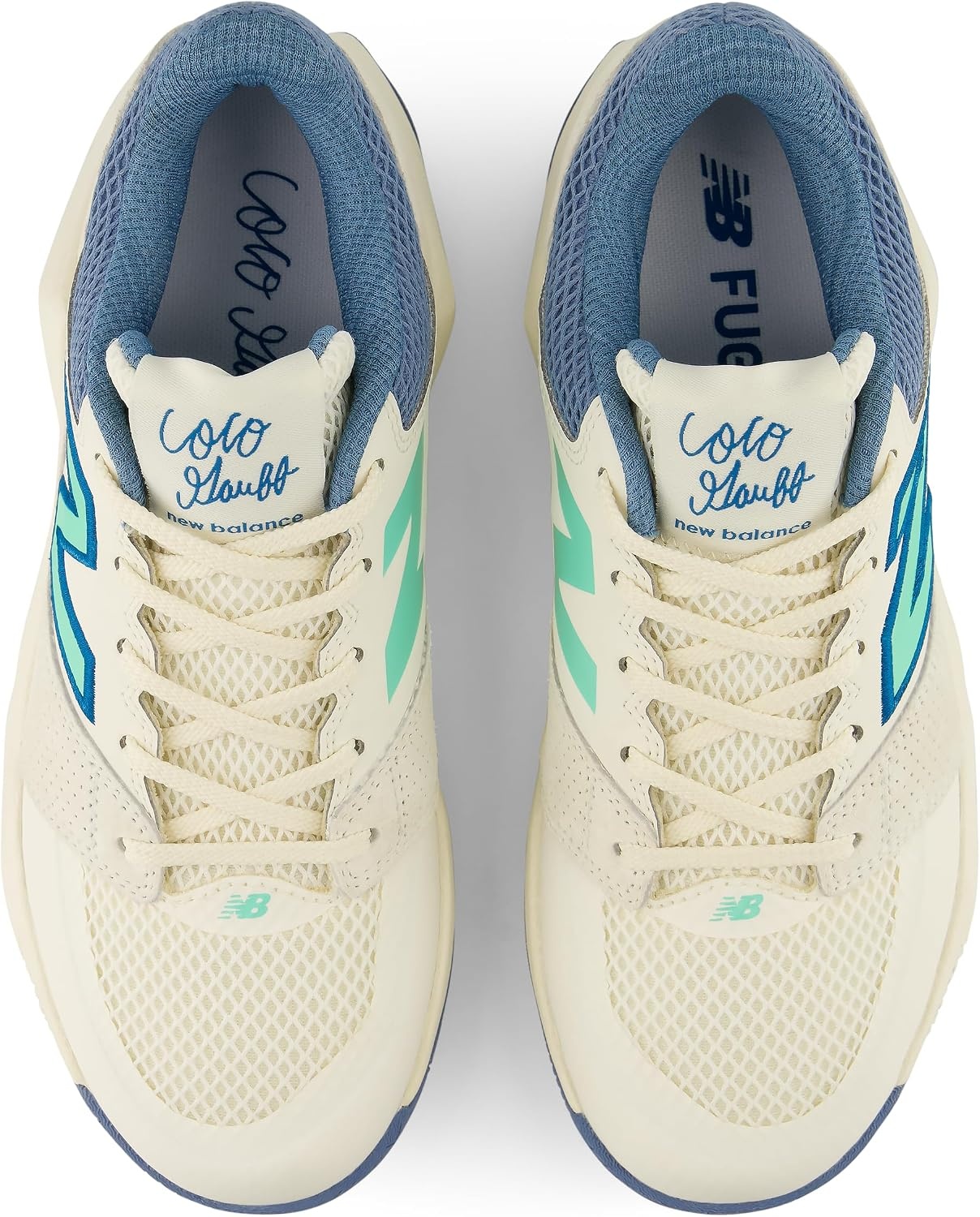 image:imageNew Balance Womens FuelCell Delray V2 Tennis ShoesAngoraFresh Air