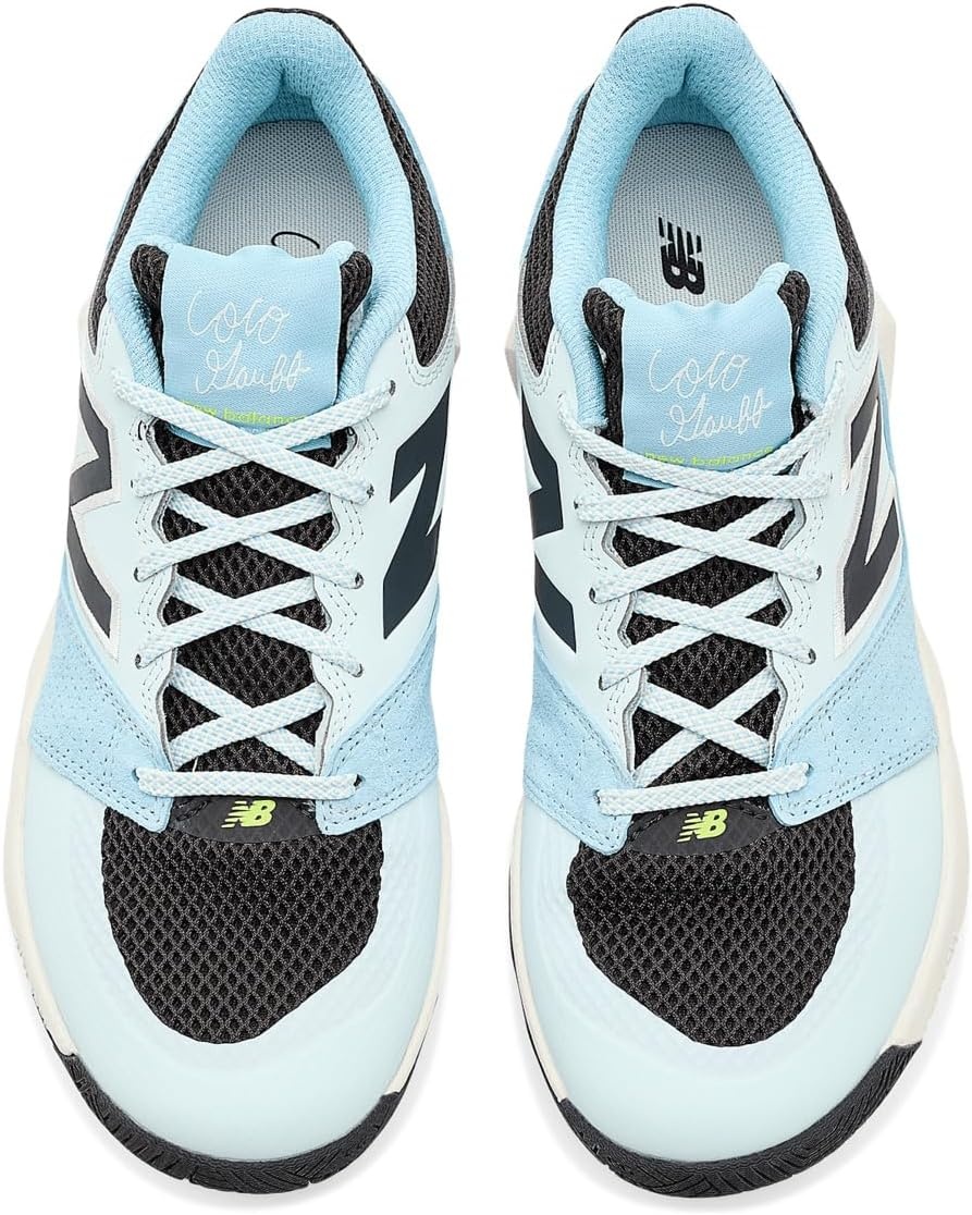 image:imageNew Balance Womens FuelCell Delray V2 Tennis ShoesGlint Blue5614 Black