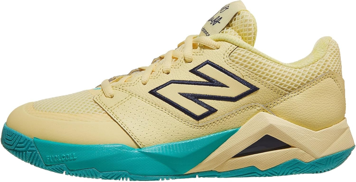 image:imageNew Balance Womens FuelCell Delray V2 Tennis ShoesParchmentNb Navy