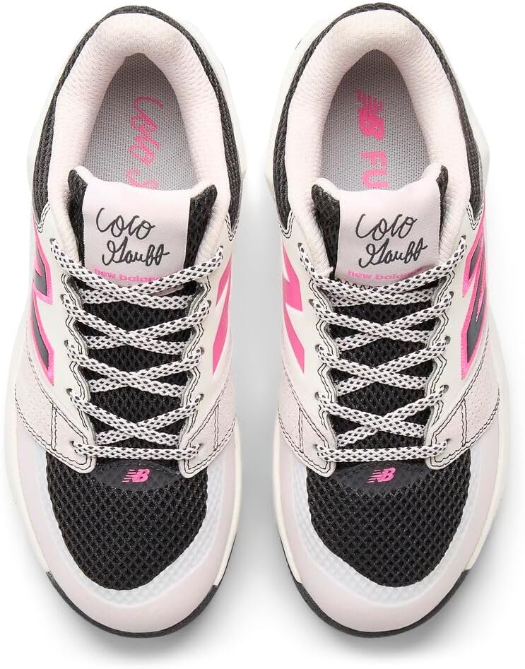 image:imageNew Balance Womens FuelCell Delray V2 Tennis ShoesPink Salt5614 Black