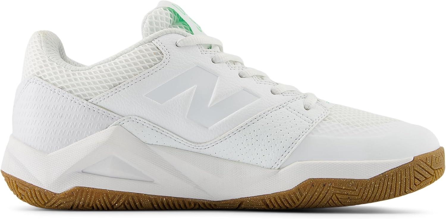 image:imageNew Balance Womens FuelCell Delray V2 Tennis ShoesWhiteGreen Apple