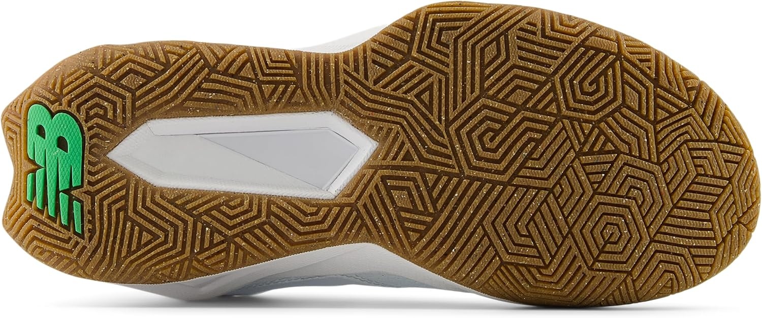 image:imageNew Balance Womens FuelCell Delray V2 Tennis ShoesWhiteGreen Apple