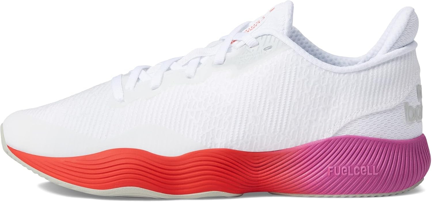 image:imageNew Balance Womens FuelCell Rebel Tr V1WhiteMagenta PopElectric Red