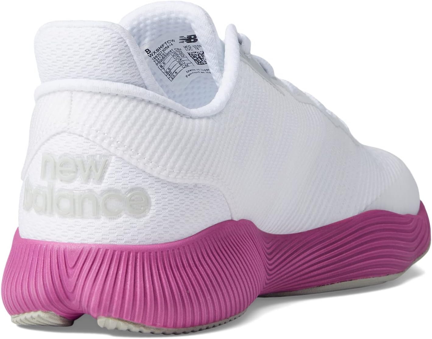 image:imageNew Balance Womens FuelCell Rebel Tr V1WhiteMagenta PopElectric Red