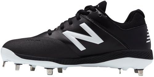 image:imageNew Balance Womens Fuse V1 Metal Softball ShoesBlackWhite