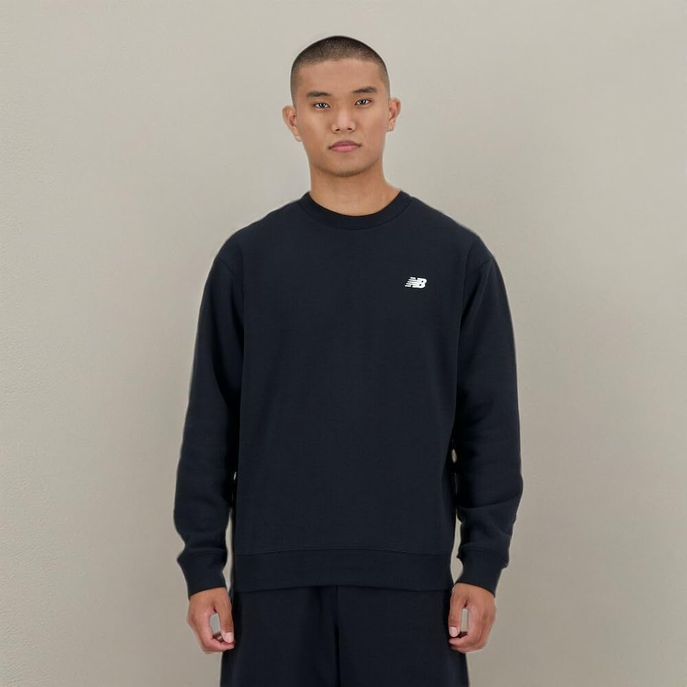 image:imageNew Balance mens Sport Essentials Fleece CrewBlack