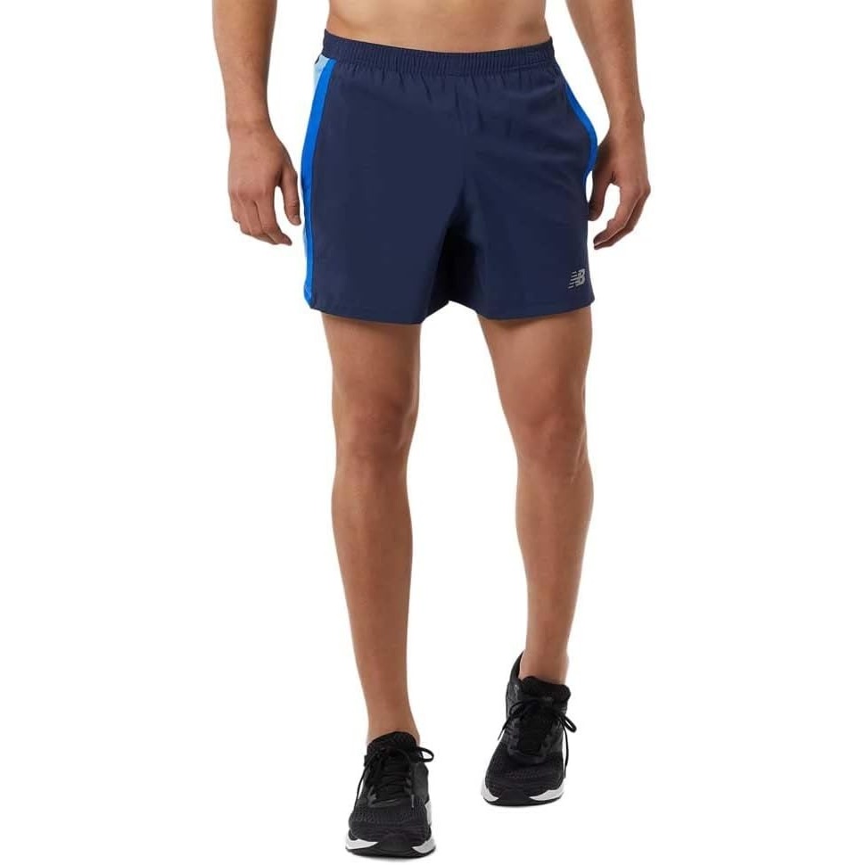 image:imageNew Balance Mens Accelerate 5 Inch Short 22Sky Blue