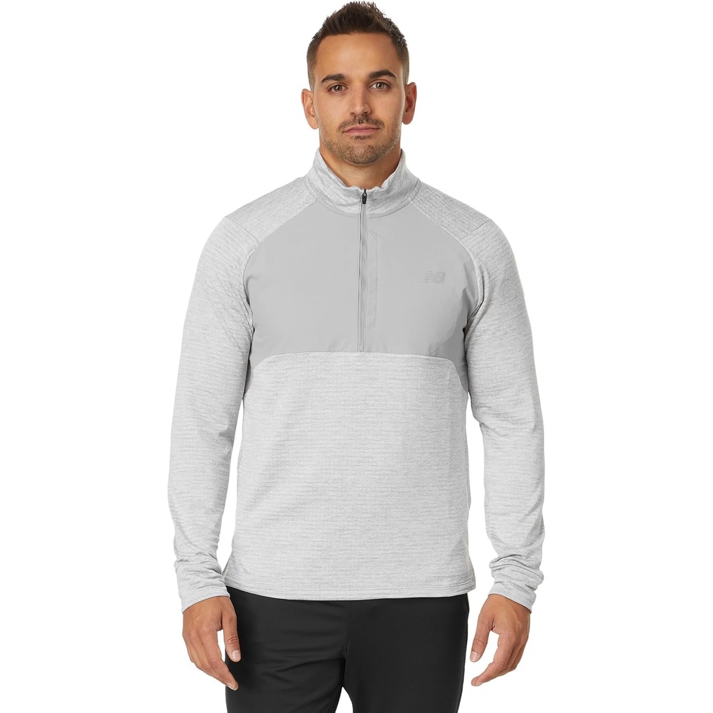 image:imageNew Balance Mens Athletics Heat Grid 12 ZipAthletic Grey