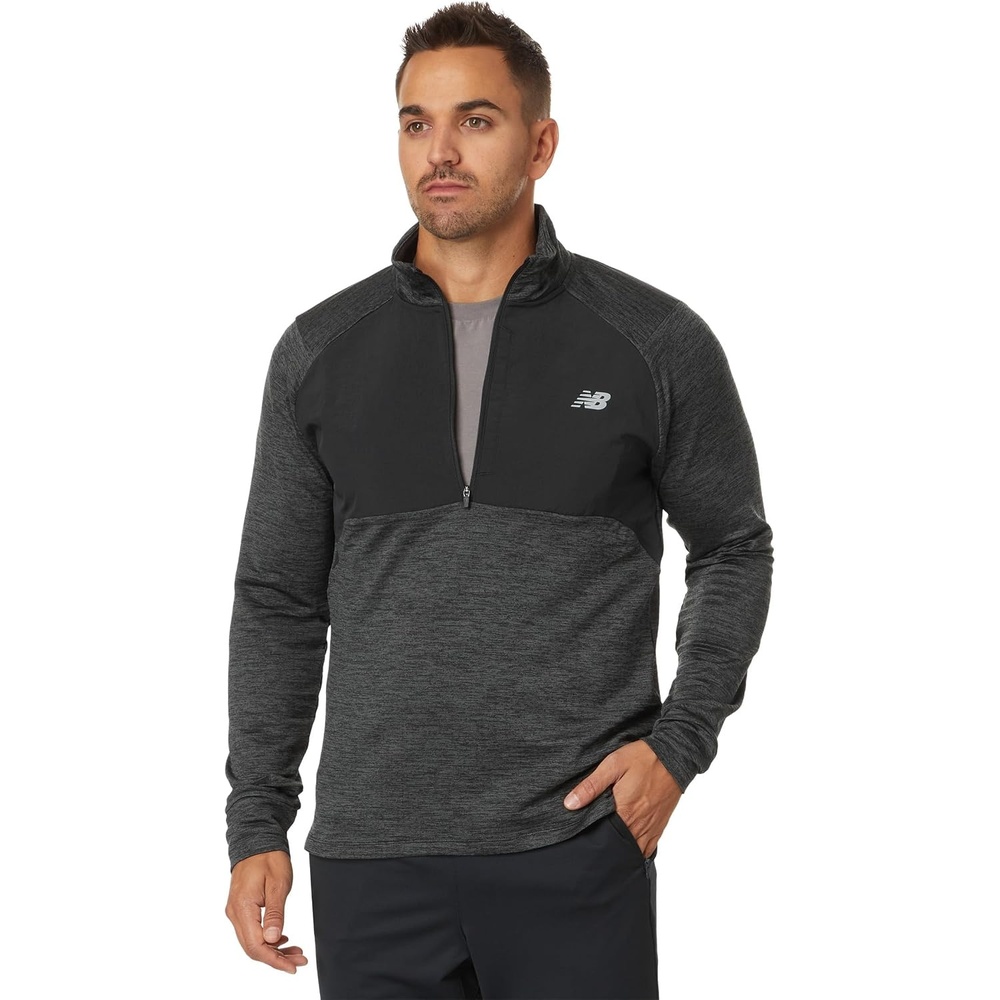 image:imageNew Balance Mens Athletics Heat Grid 12 ZipBlack