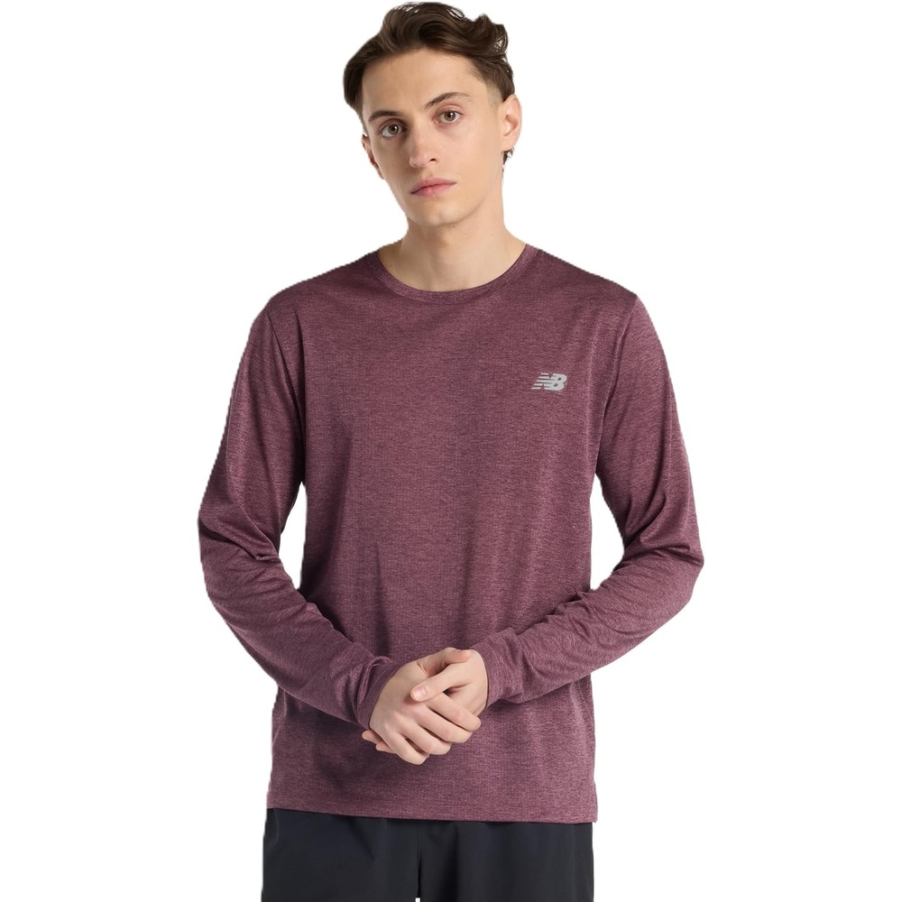 image:imageNew Balance Mens Athletics Long SleeveFaded Plum
