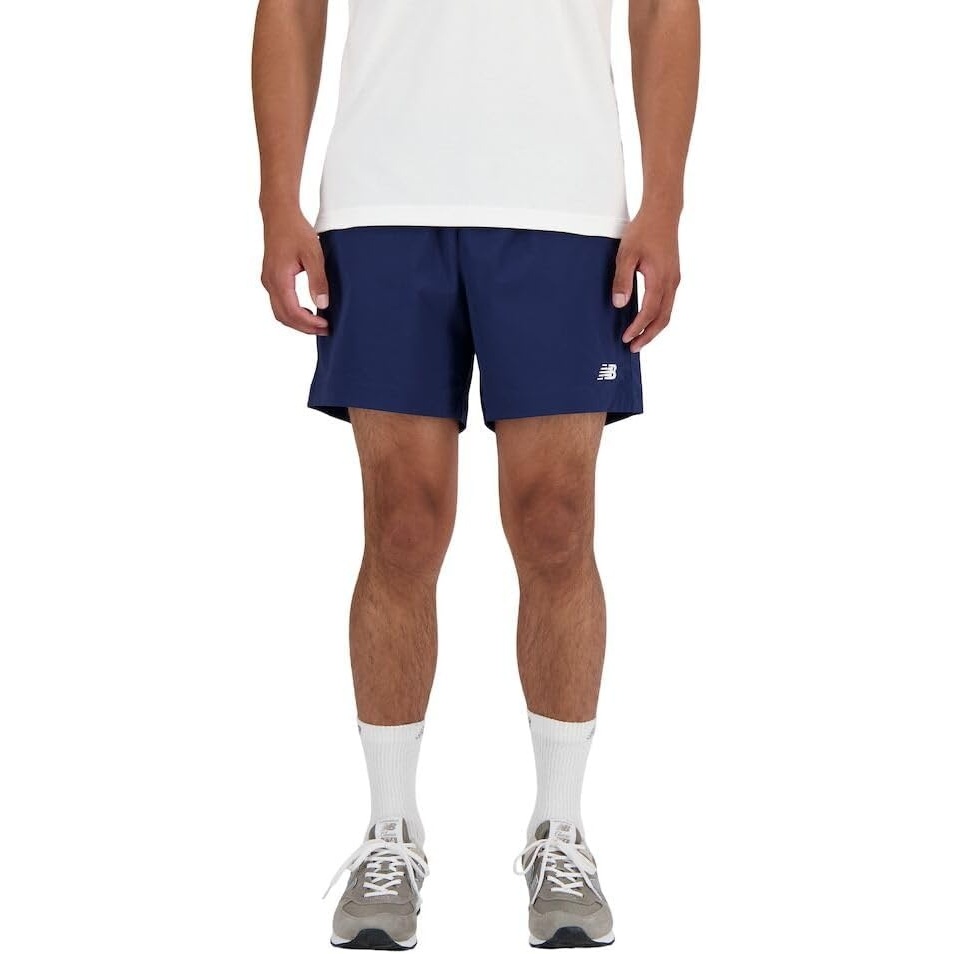 image:imageNew Balance Mens Athletics Stretch Woven Short 5Nb Navy