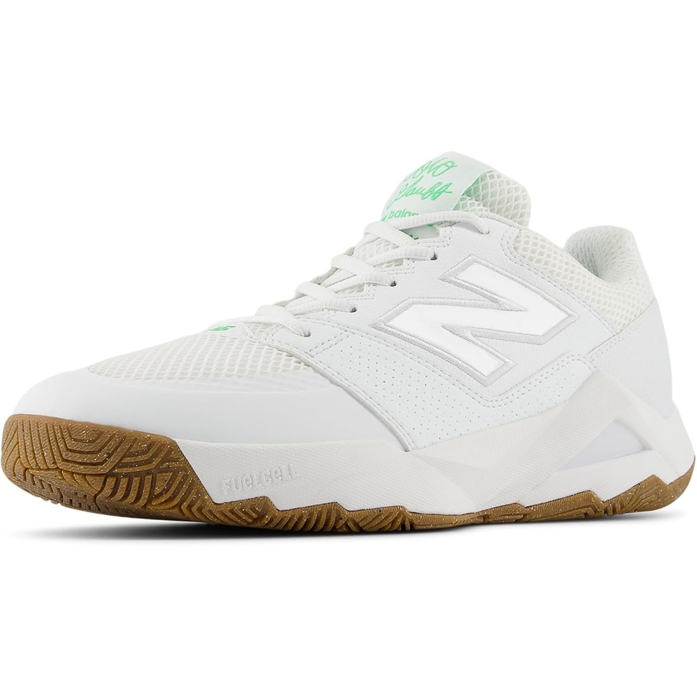 image:imageNew Balance Mens Coco Delray V2 Hard Court ShoesWhiteGreen Apple