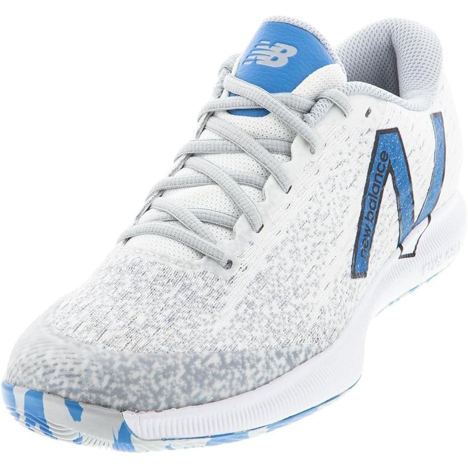 image:imageNew Balance Mens FuelCell 996 V4 Hard Court Tennis ShoeWhiteHeliumSulphur Yellow