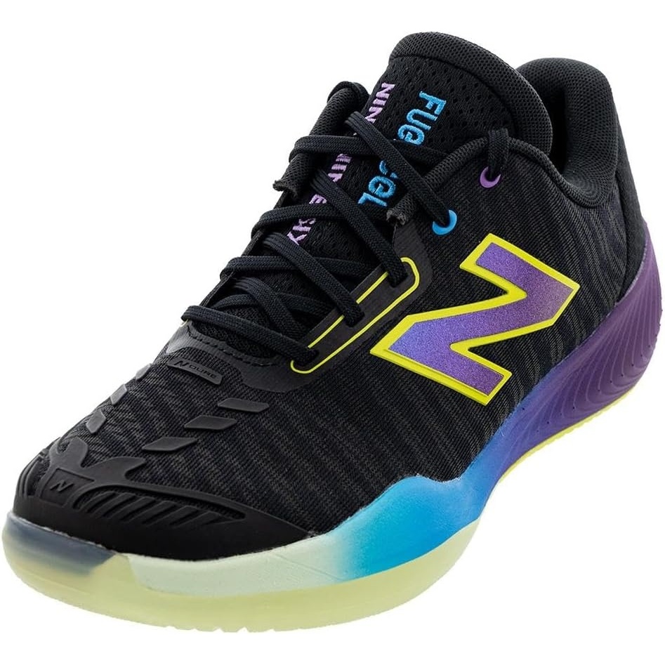 image:imageNew Balance Mens FuelCell 996 V5 Hard CourtBlackPurple FadeCoastal Blue