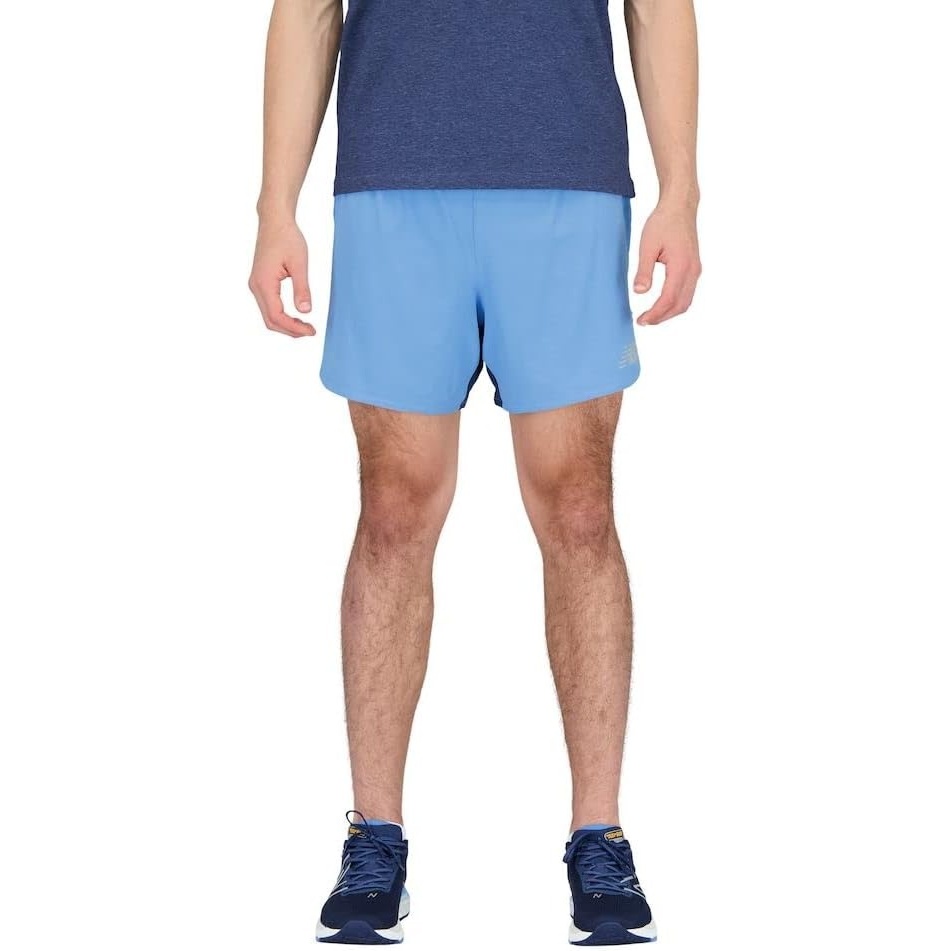 image:imageNew Balance Mens Impact Run 5 Inch ShortHeritage Blue