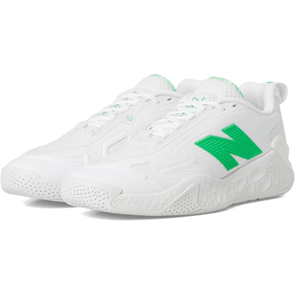 image:imageNew Balance Mens MC996 Lightweight Tennis ShoeWhiteGreen Apple