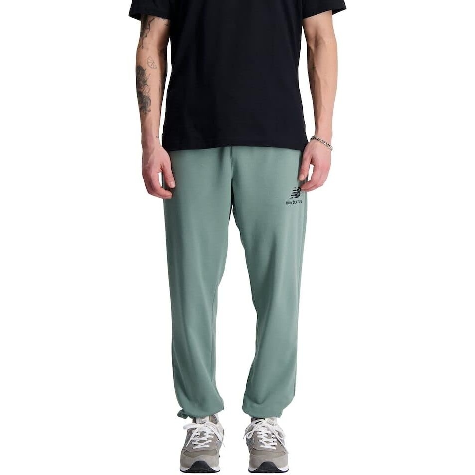 image:imageNew Balance Mens NB Essentials Stacked Logo SweatpantDark Juniper