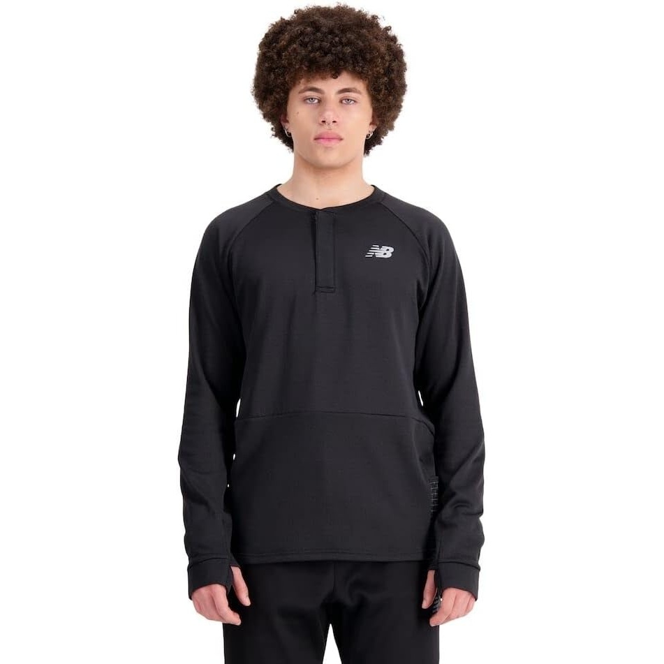 image:imageNew Balance Mens Nb Heat Grid CrewBlack