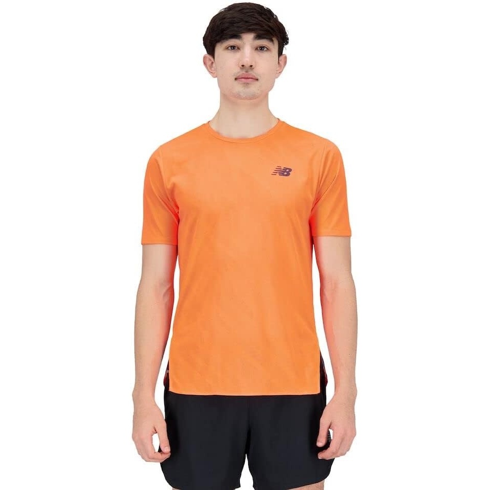 image:imageNew Balance Mens Q Speed Jacquard Short SleeveNeon Dragonfly