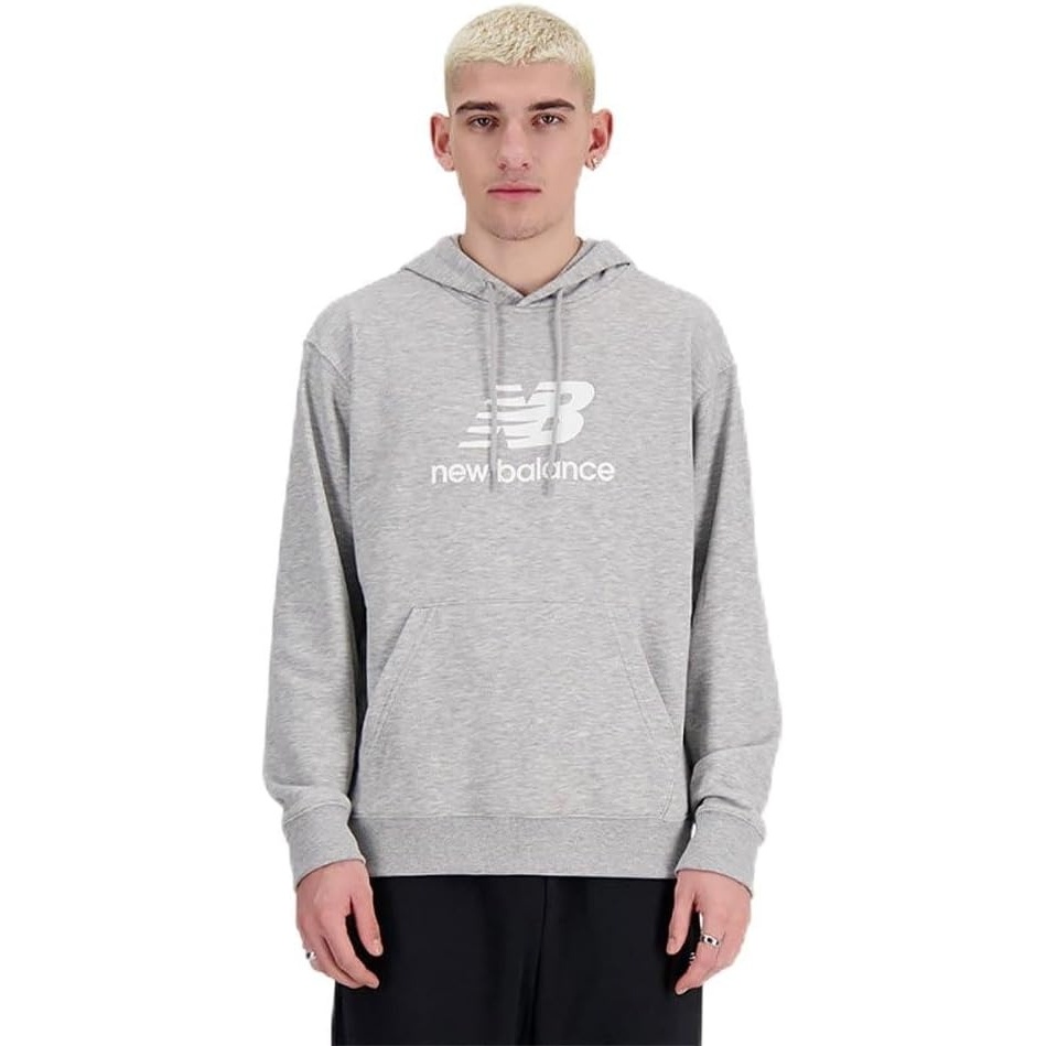 image:imageNew Balance Mens Sport Essentials Fleece Logo HoodieAthletic Grey