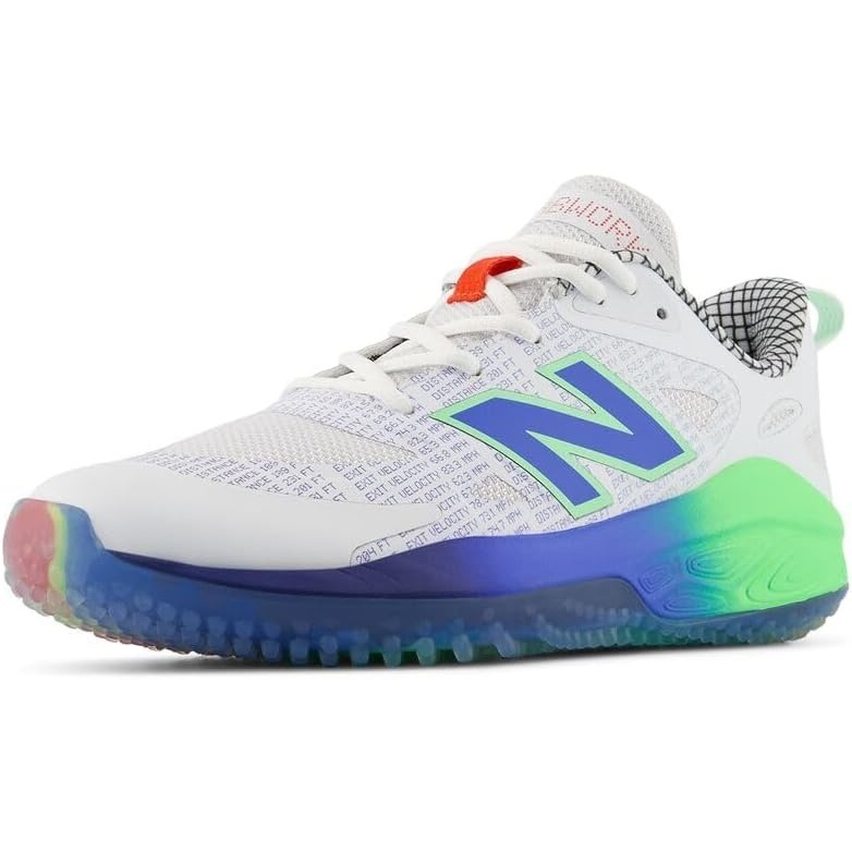 image:imageNew Balance Womens Fresh Foam Velo V4 TurfTrainerWhiteBright Lapis