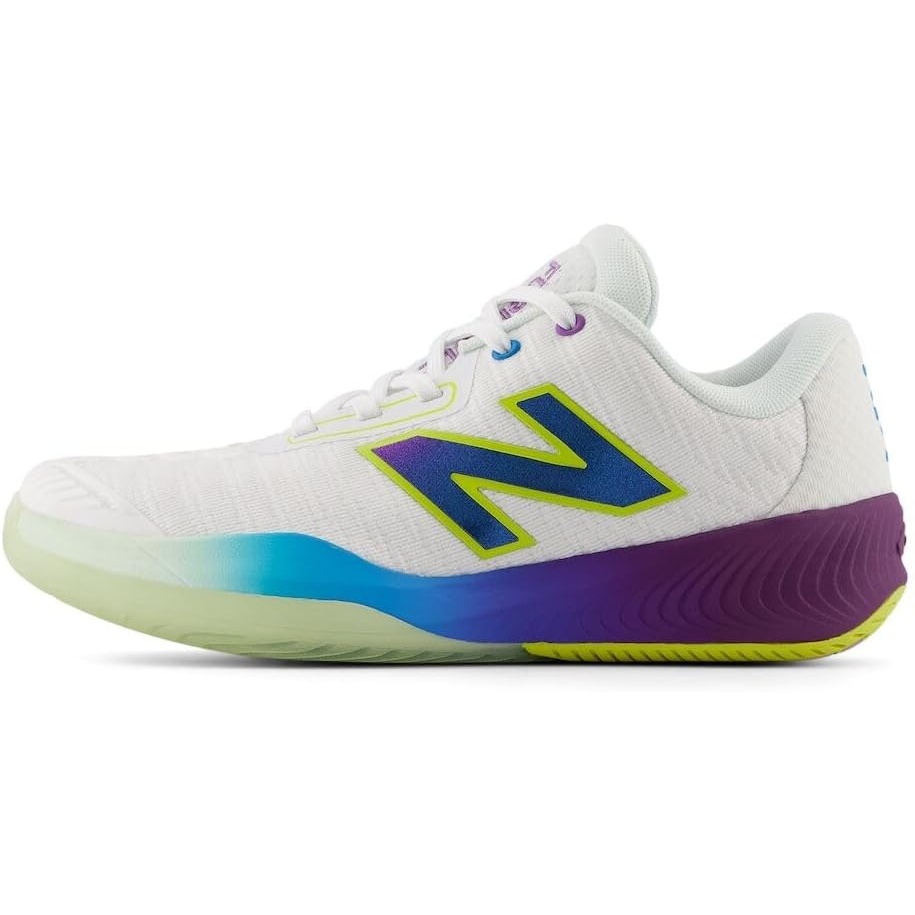 image:imageNew Balance Womens FuelCell 996 V5 Hard CourtWhitePurple FadeCoastal Blue