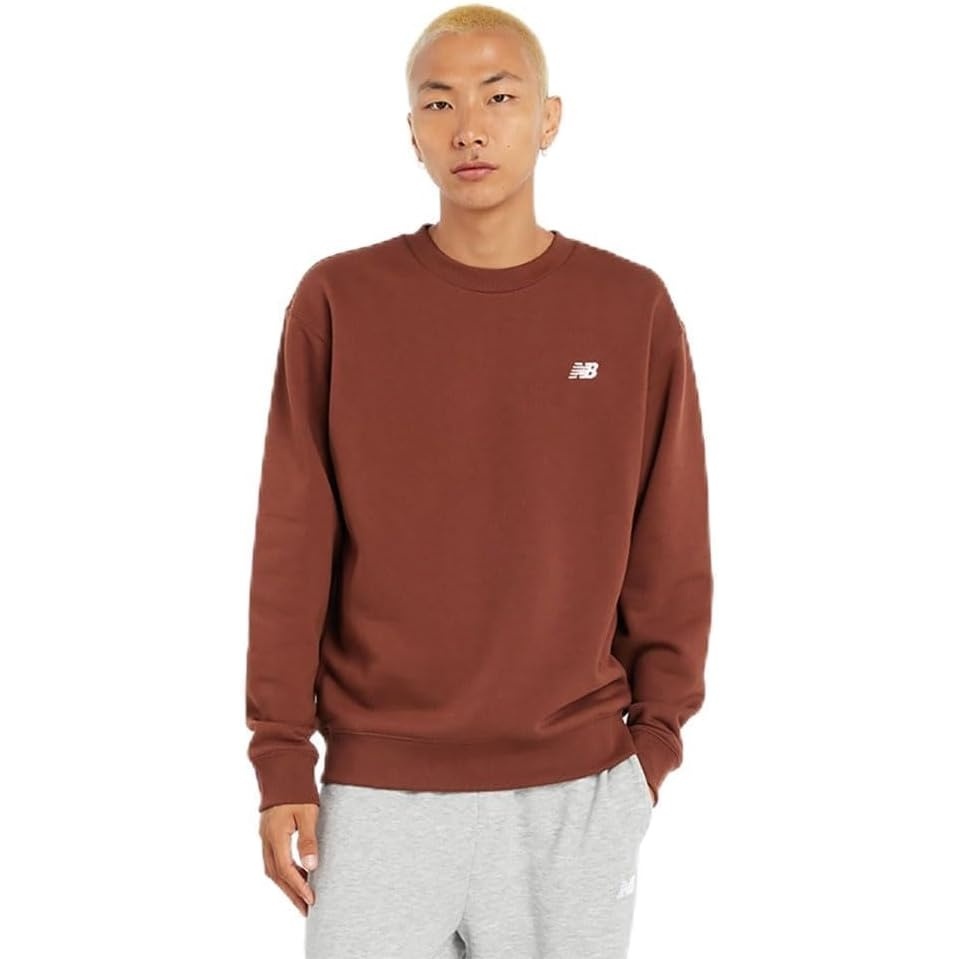 image:imageNew Balance mens Sport Essentials Fleece CrewRich Oak