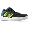 New Balance Men’s 696 V4 Hard Court Tennis Shoe(Black/Firefly)
