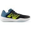 New Balance Men’s 696 V4 Hard Court Tennis Shoe(Black/Firefly)
