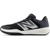 New Balance Men’s 696 V4 Hard Court Tennis Shoe(Black/White)