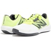New Balance Men’s 696 V4 Hard Court Tennis Shoe(Sea Salt/Alkaline Green)