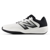 New Balance Men’s 696 V4 Hard Court Tennis Shoe(White/Black)