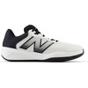 New Balance Men’s 696 V4 Hard Court Tennis Shoe(White/Black)