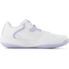 New Balance Men’s 696 V4 Hard Court Tennis Shoe(White/Grey/Dusk Shower)