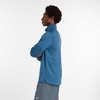 New Balance Men’s Athletics Heat Grid 1/2 Zip(Dark Shoreline Blue Heather)