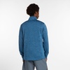 New Balance Men’s Athletics Heat Grid 1/2 Zip(Dark Shoreline Blue Heather)
