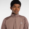 New Balance Men’s Athletics Heat Grid 1/2 Zip(Earth Shadow Heather)