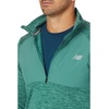 New Balance Men’s Athletics Heat Grid 1/2 Zip(New Spruce)