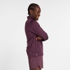 New Balance Men’s Athletics Heat Grid 1/2 Zip(Plum Brown)