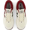 New Balance Men’s Coco Delray V2 Hard Court Shoes(Angora/Podium Red)