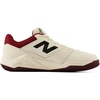 New Balance Men’s Coco Delray V2 Hard Court Shoes(Angora/Podium Red)