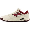 New Balance Men’s Coco Delray V2 Hard Court Shoes(Angora/Podium Red)