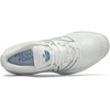 New Balance Mens Fresh Foam X Lav V2 Hard Court Tennis Shoe(White/Laser Blue)