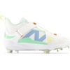 New Balance Men’s FuelCell Lindor V2 Metal Baseball Shoes(White)
