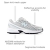 New Balance Men’s MC996 Lightweight Tennis Shoe(Grey Matter/Frosted Glass/Silver Metallic/White)
