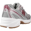 New Balance Men’s MC996 Lightweight Tennis Shoe(Rosy Red/Grey-grey)