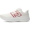 New Balance Men’s MC996 Lightweight Tennis Shoe(Sea Salt/True Red)