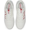 New Balance Men’s MC996 Lightweight Tennis Shoe(Sea Salt/True Red)