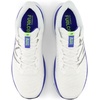 New Balance Men’s MC996 Lightweight Tennis Shoe(White/Marine Blue/Thirty Watt)